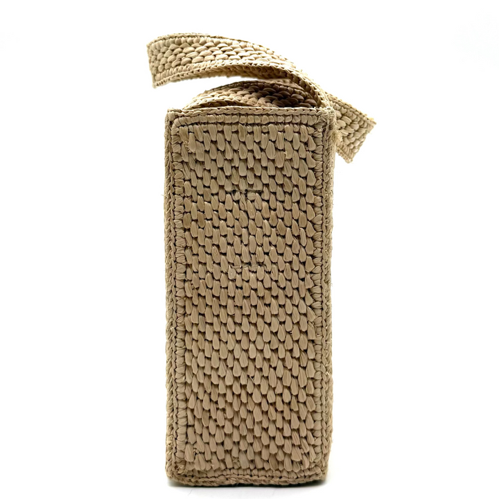 Loewe X Paula's Ibiza Small Raffia Font Tote Bag