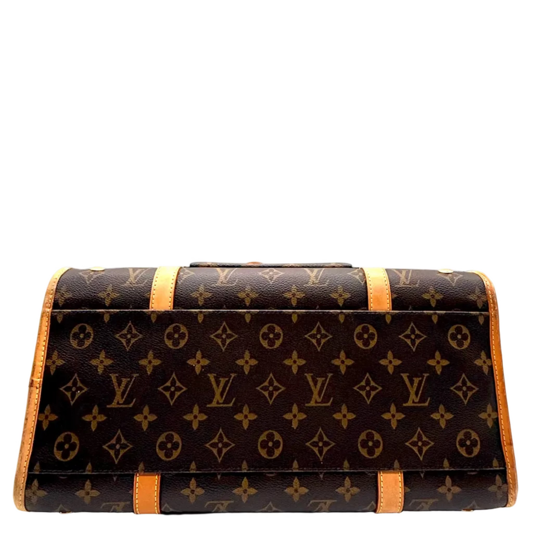 Monogram Sac Baxter Pet Carrier GM