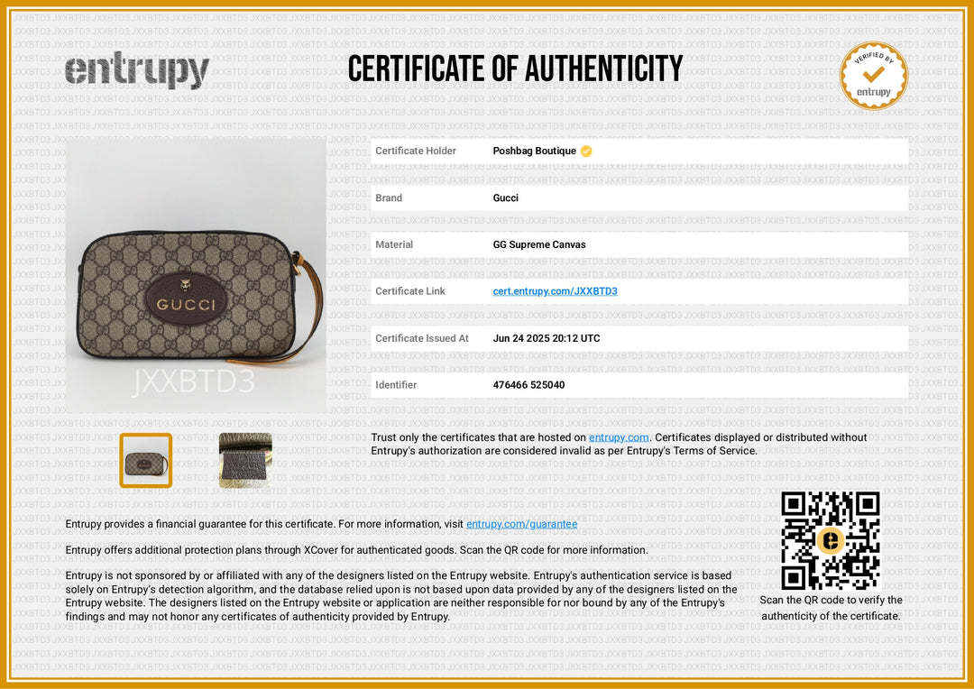 Neo Vintage GG Supreme Canvas Mini Bag