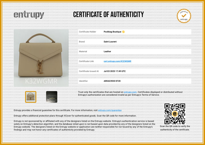 Cassandra Top Handle Medium Leather Bag