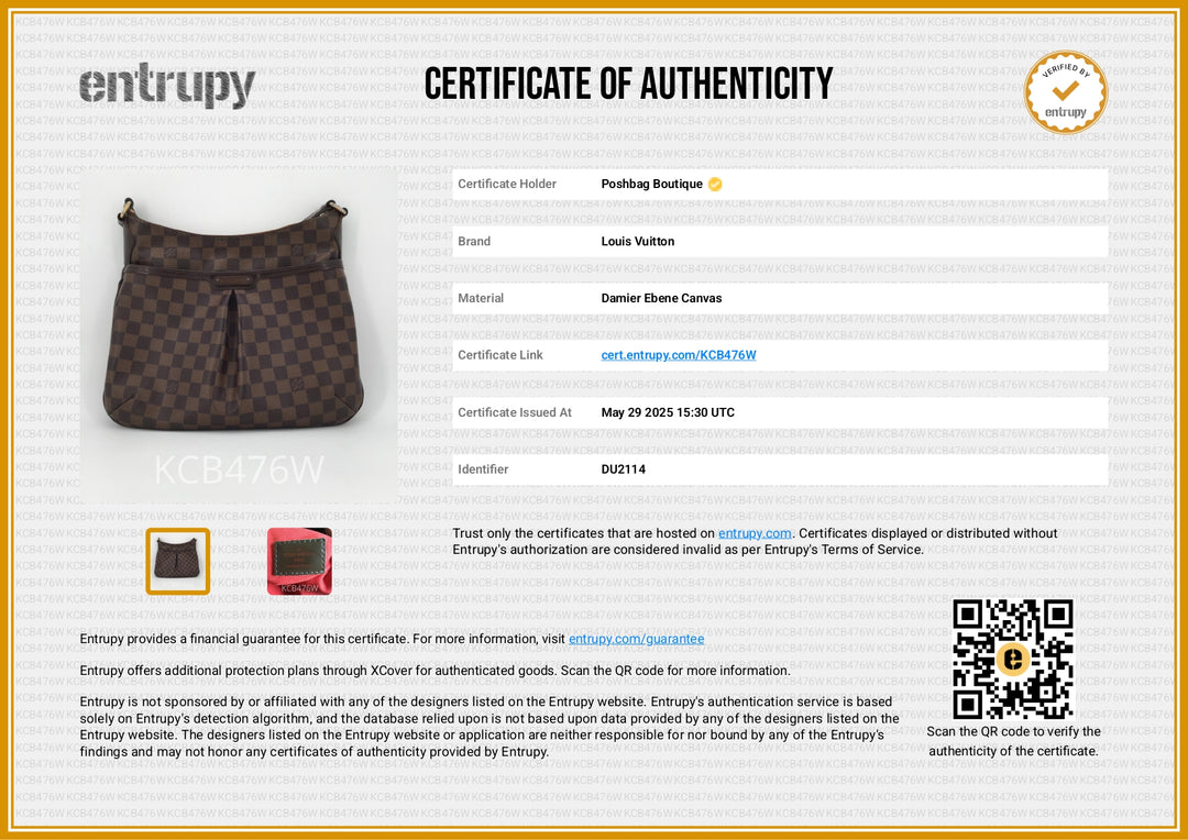 Bloomsbury PM Damier Ebene Canvas Bag