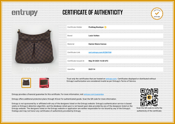 Bloomsbury PM Damier Ebene Canvas Bag