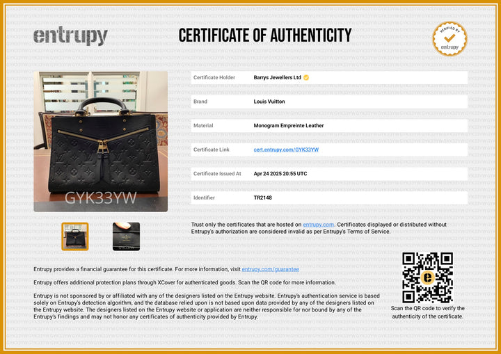 Empreinte Sully Leather Bag in Blue/Black