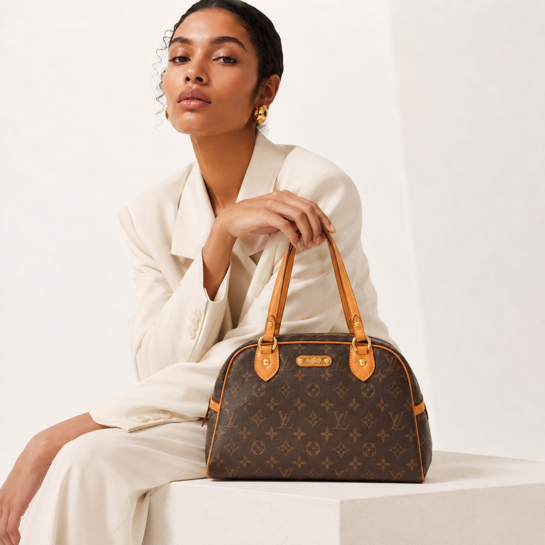 Montorgueil PM Monogram Canvas Bag