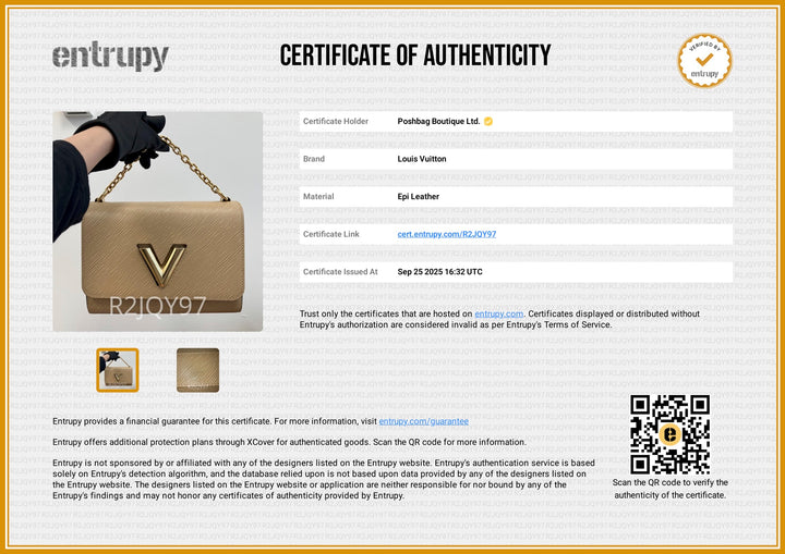 Twist MM Epi Leather Bag