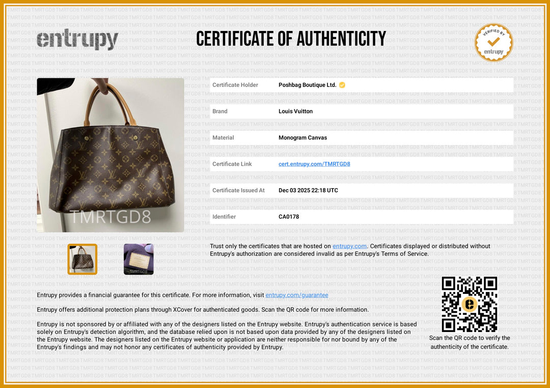 Monogram Canvas Montaigne