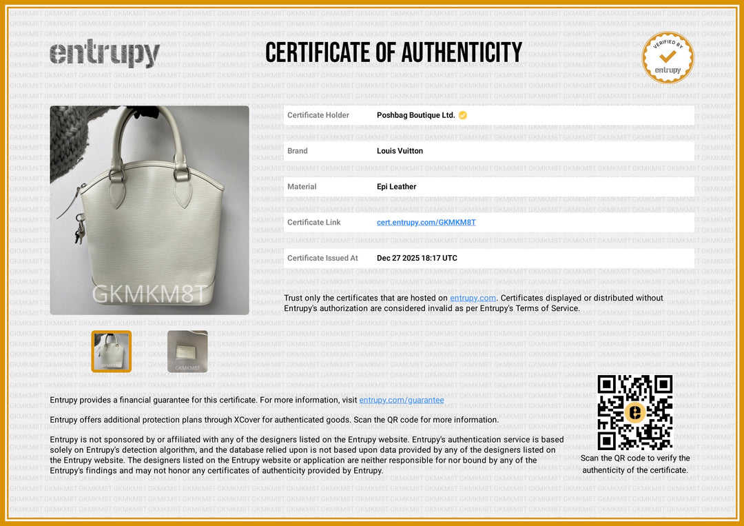 Lockit Ivory Epi Leather Bag