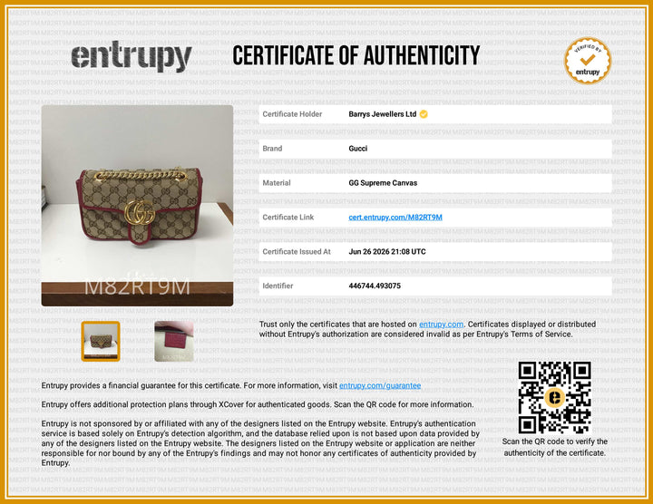 GG Marmont Diagonal Quilted Flap Bag