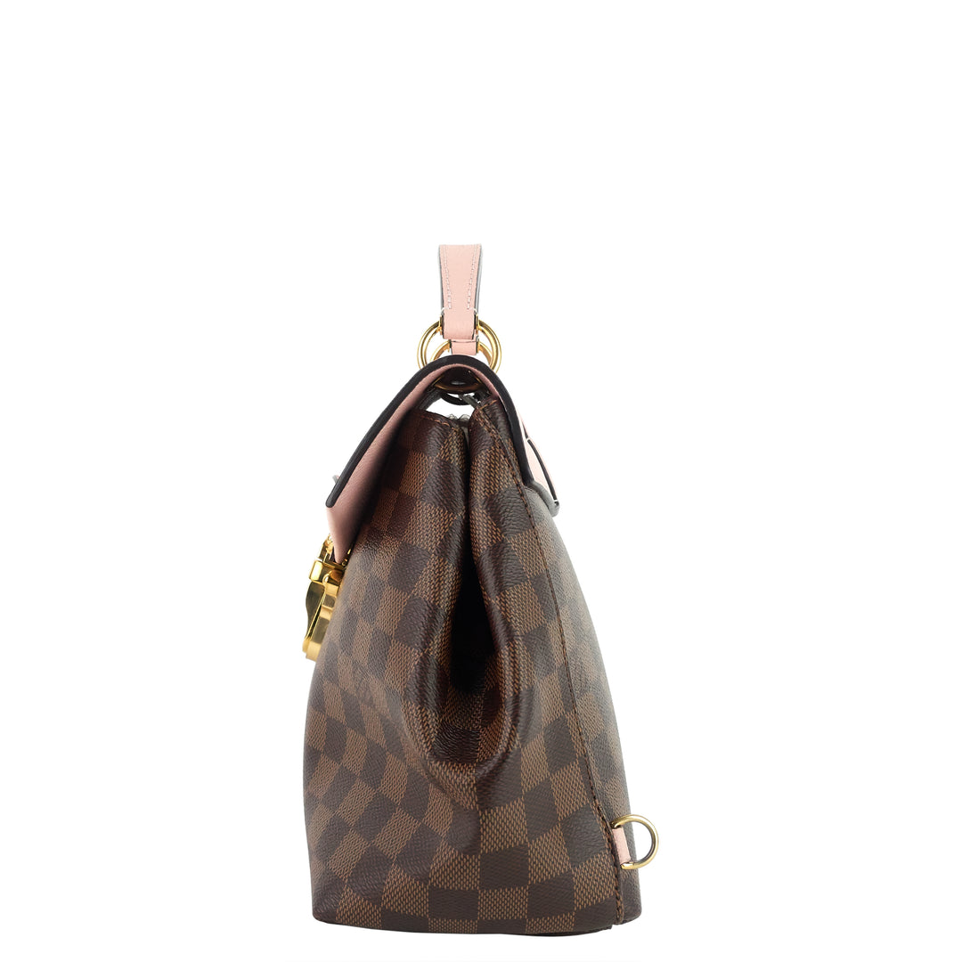 louis vuitton backpack damier ebene Louis Vuitton Clapton Damier Ebene Canvas Backpack Bag – Poshbag Boutique