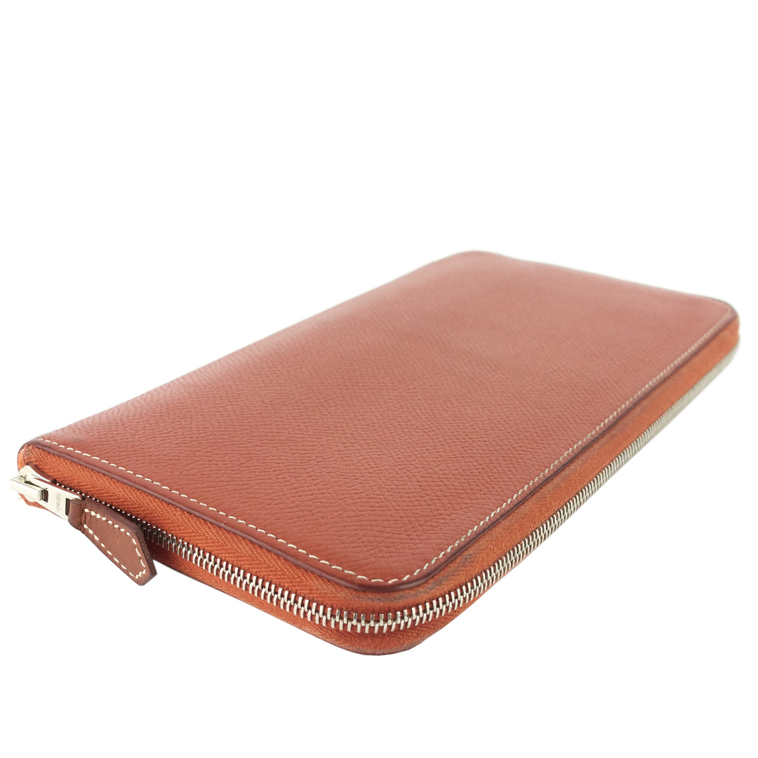 Silk'In Classique Long Epsom Leather Wallet