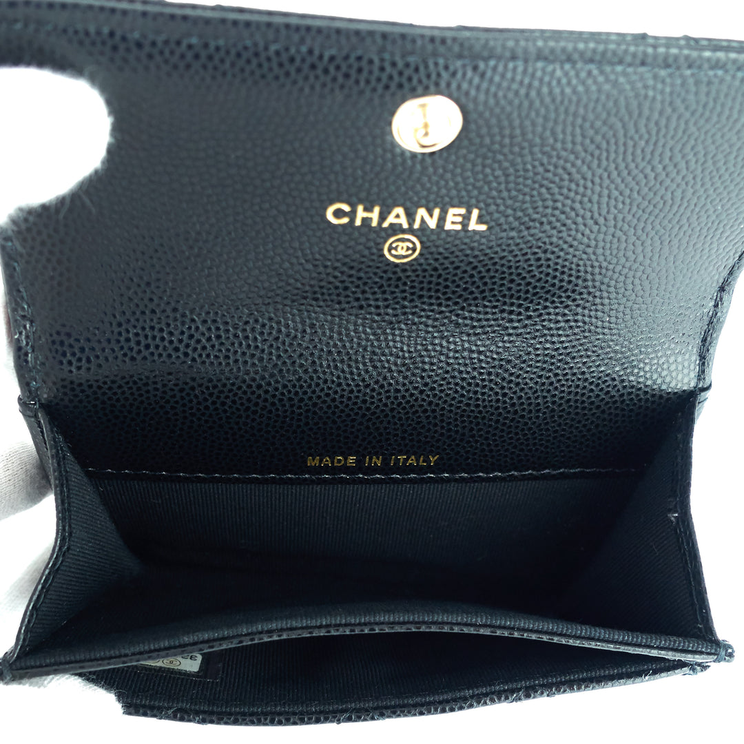 23P XL Caviar Leather Card Holder – Poshbag Boutique