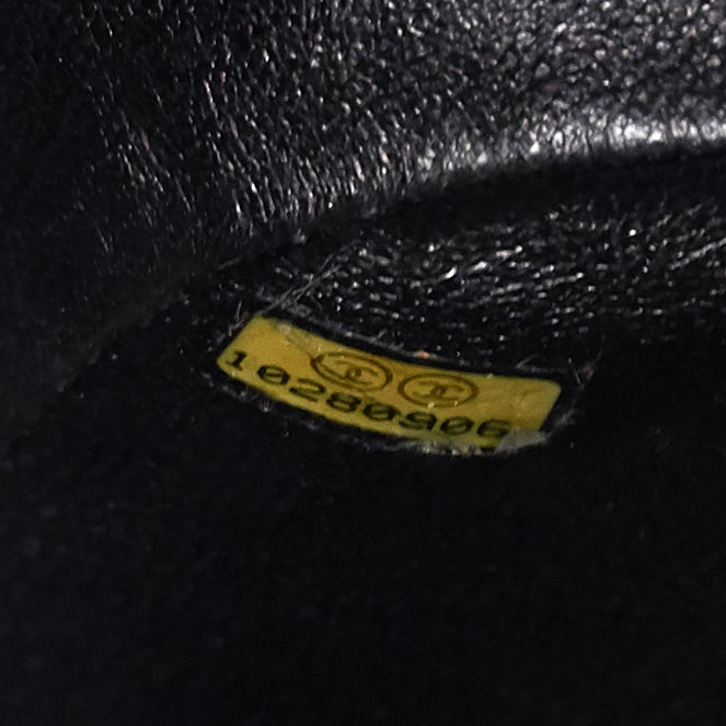 Camera Caviar Leather Crossbody Bag