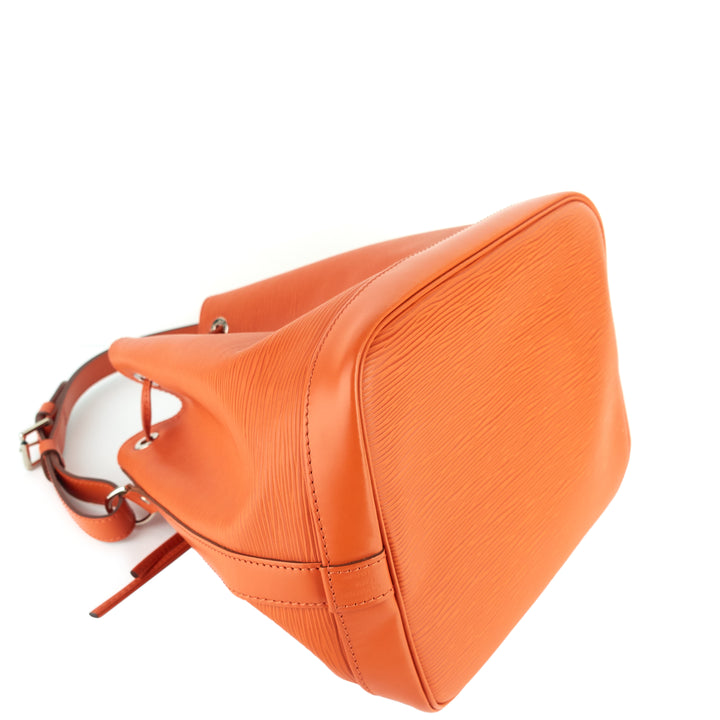 Noé Large Orange Epi Leather Bag