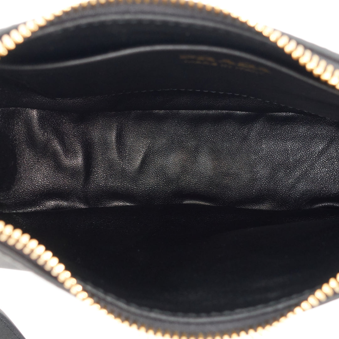 Arqué Calfskin Leather Shoulder Bag
