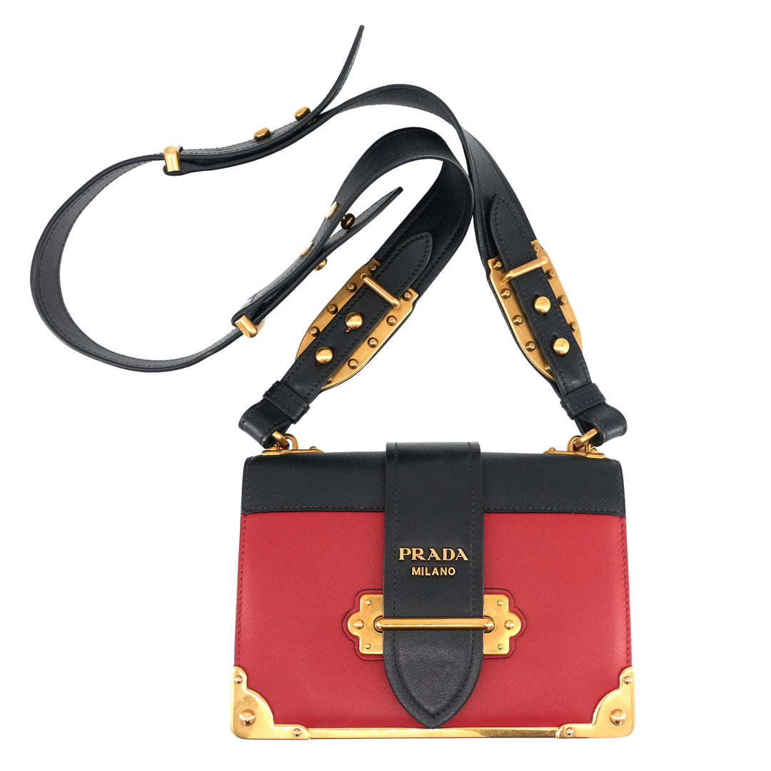Cahier Small Leather Crossbody Bag