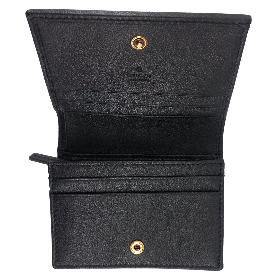 Diana Card Case Leather Wallet