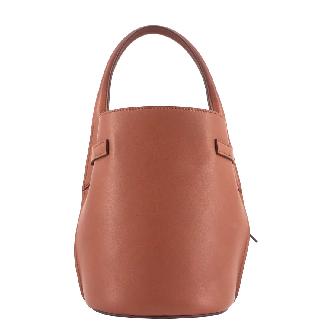 Big Bag Nano Calfskin Leather Bucket Bag