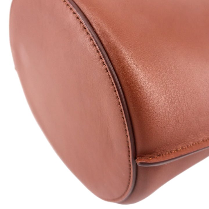 Big Bag Nano Calfskin Leather Bucket Bag