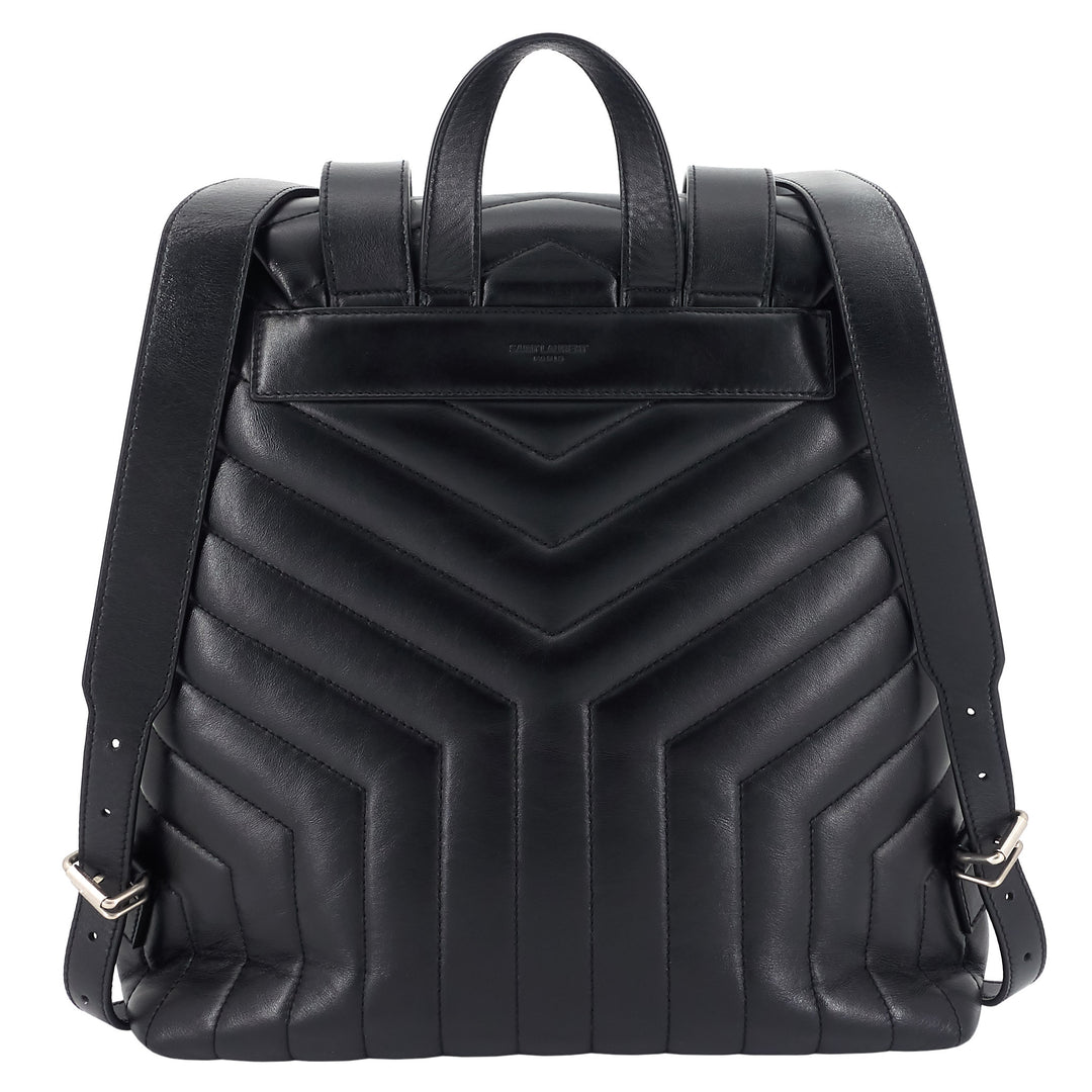 Loulou Medium Monogram Matelasse Chevron Leather Backpack