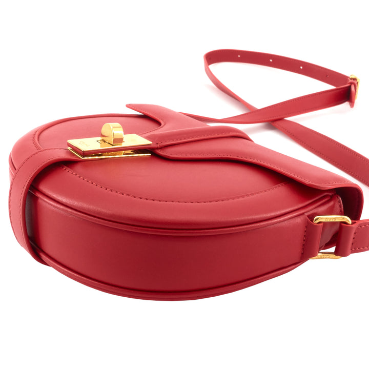 Besace 16 Small Satinated Leather Bag