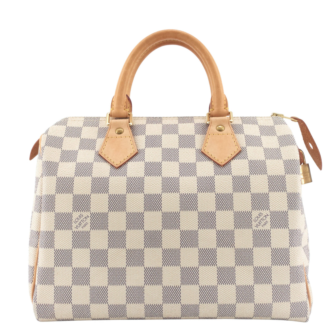 Louis Vuitton Speedy 25 Damier Azur Bag