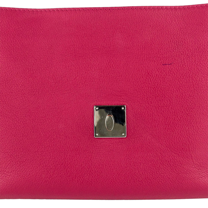LockMe II Calfskin Leather Bag