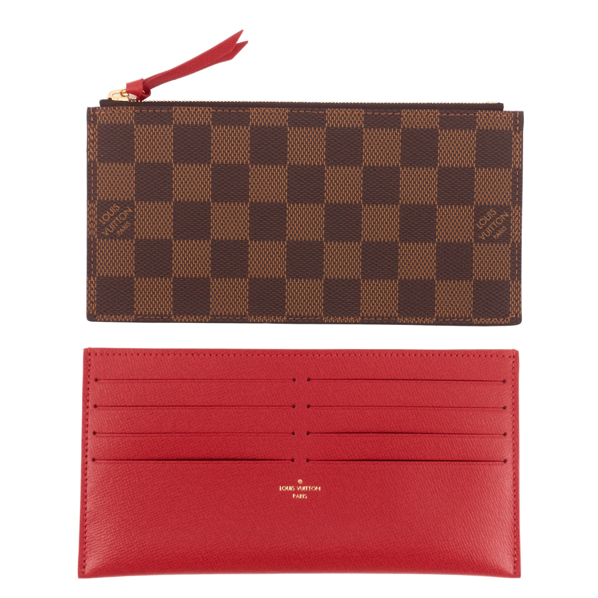 Félicie Pochette Damier Ebene Canvas Bag – Poshbag Boutique