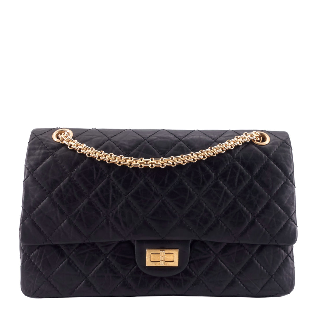 Chanel Reissue 226 Aged Calfskin Double Flap Bag – Poshbag