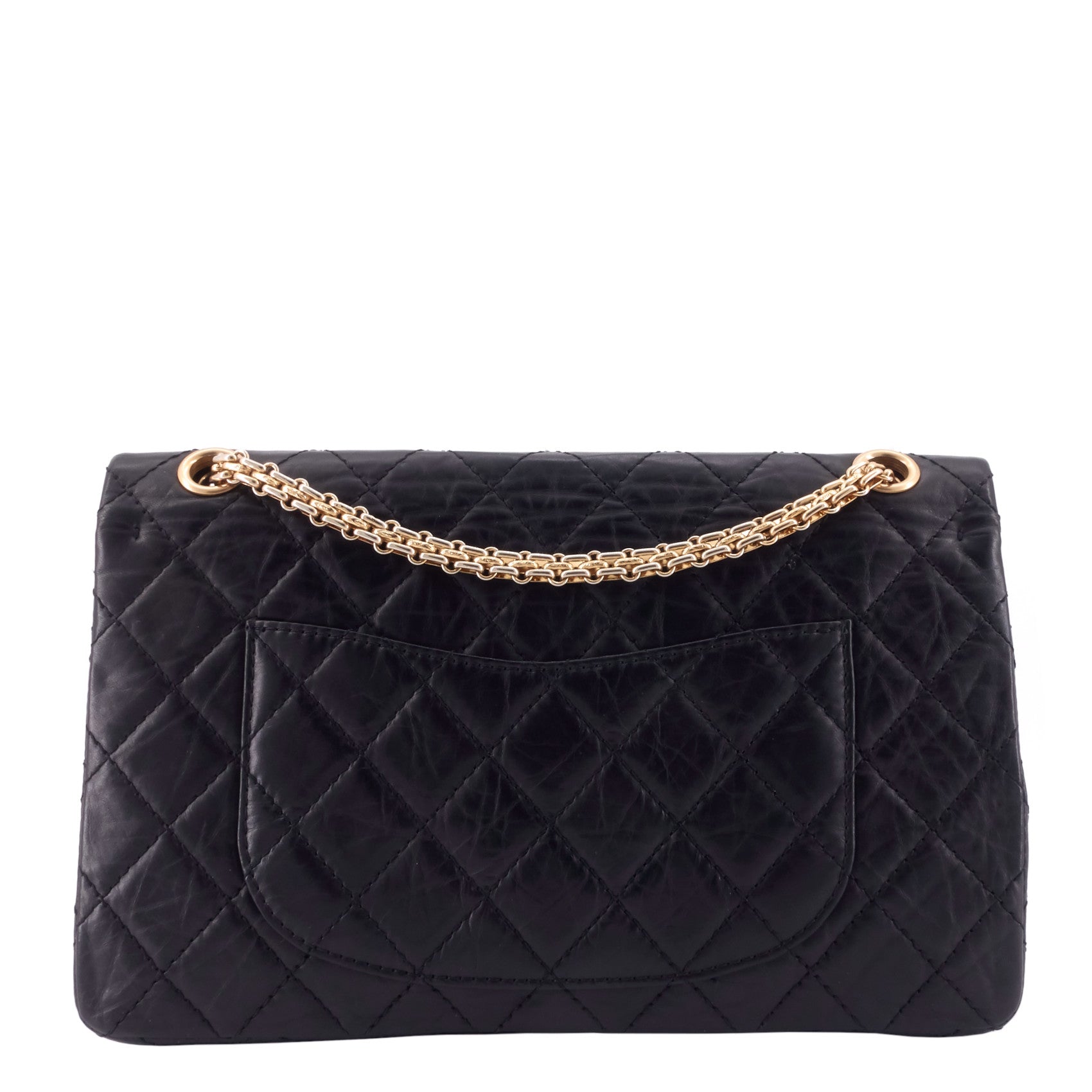 Chanel 2.55 Reissue 226 Aged Calfskin Double Flap Bag – Poshbag