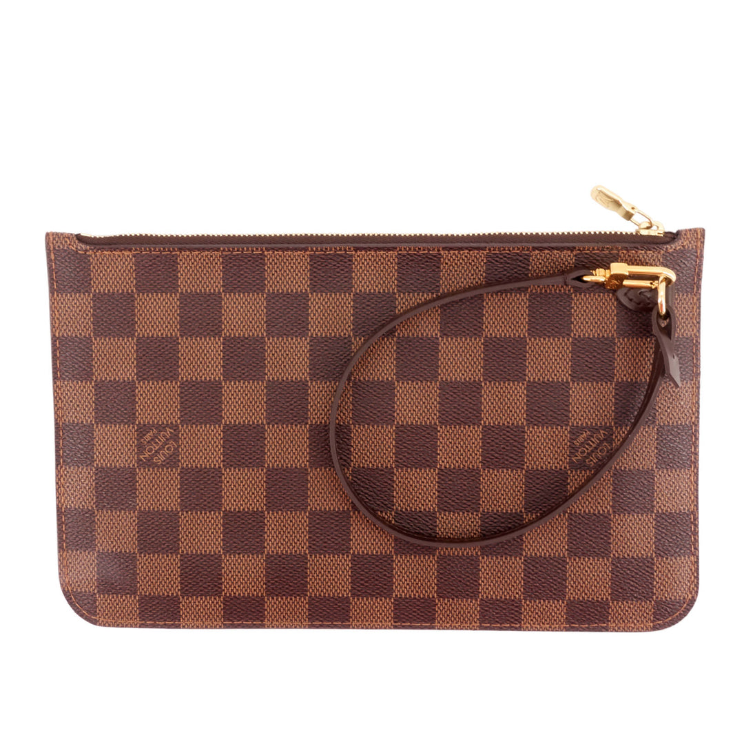 Neverfull GM Damier Ebene Canvas Bag with Pouch