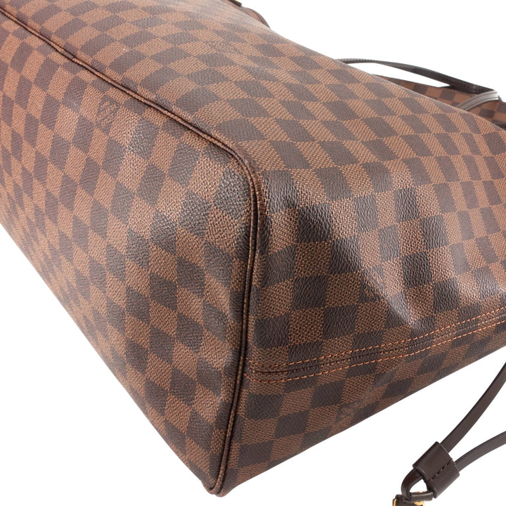Neverfull GM Damier Ebene Canvas Bag with Pouch