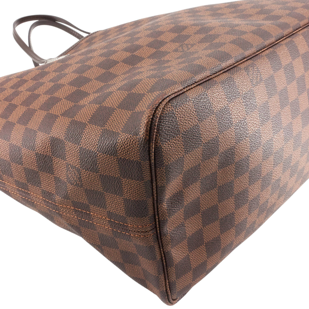 Neverfull GM Damier Ebene Canvas Bag with Pouch