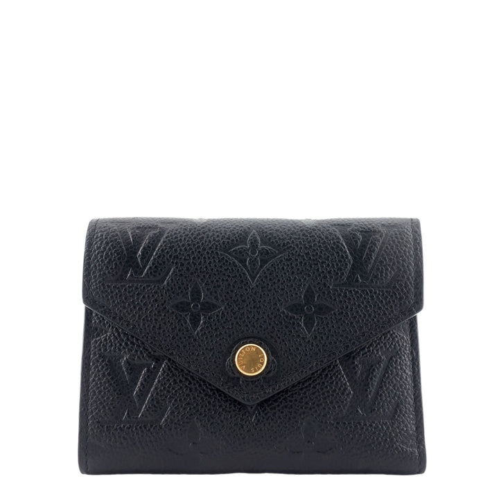 Victorine Monogram Empreinte Leather Bifold Wallet