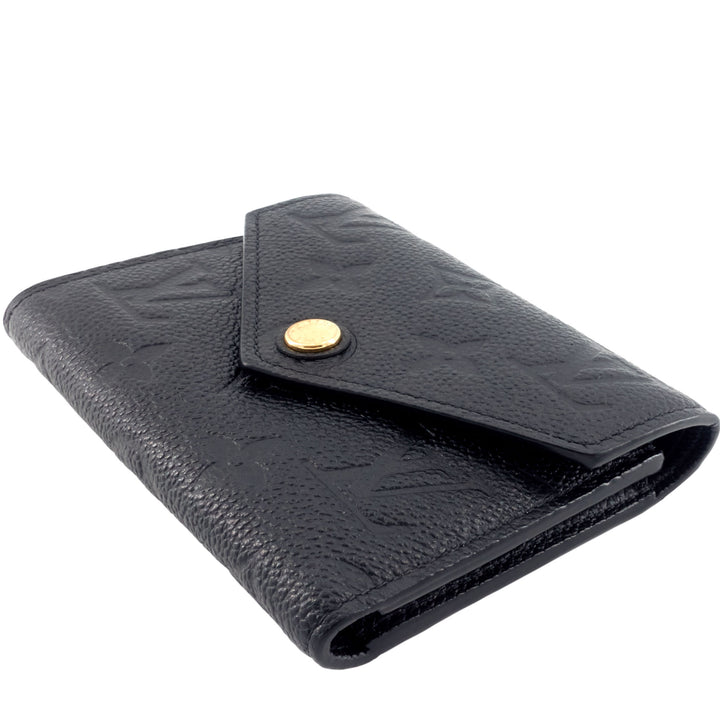 Victorine Monogram Empreinte Leather Bifold Wallet