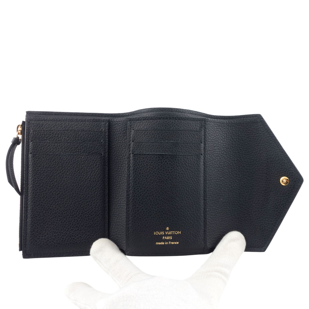 Victorine Monogram Empreinte Leather Bifold Wallet