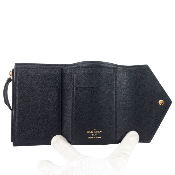 Victorine Monogram Empreinte Leather Bifold Wallet