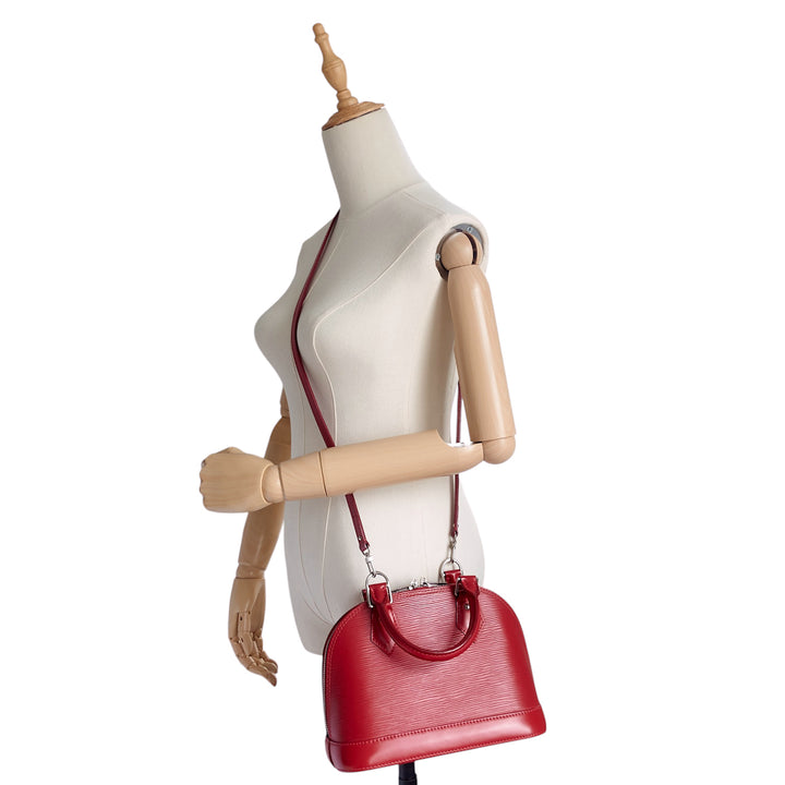 Alma BB Epi Leather Handbag