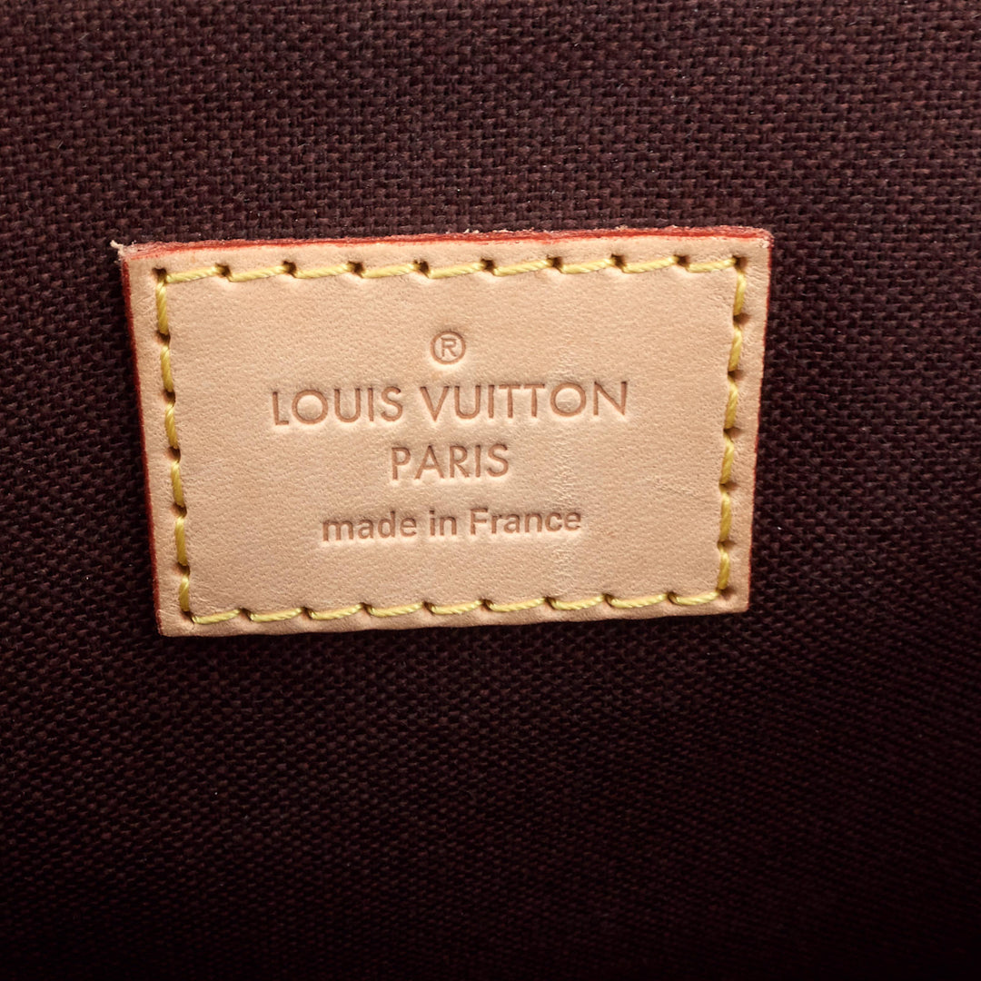 Menilmontant MM Monogram Canvas Shoulder Bag