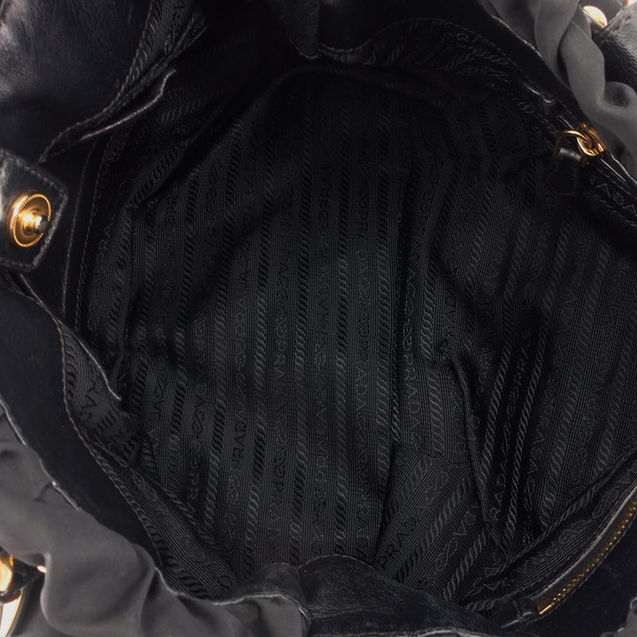 Tessuto Nylon Jacquard Tote Bag