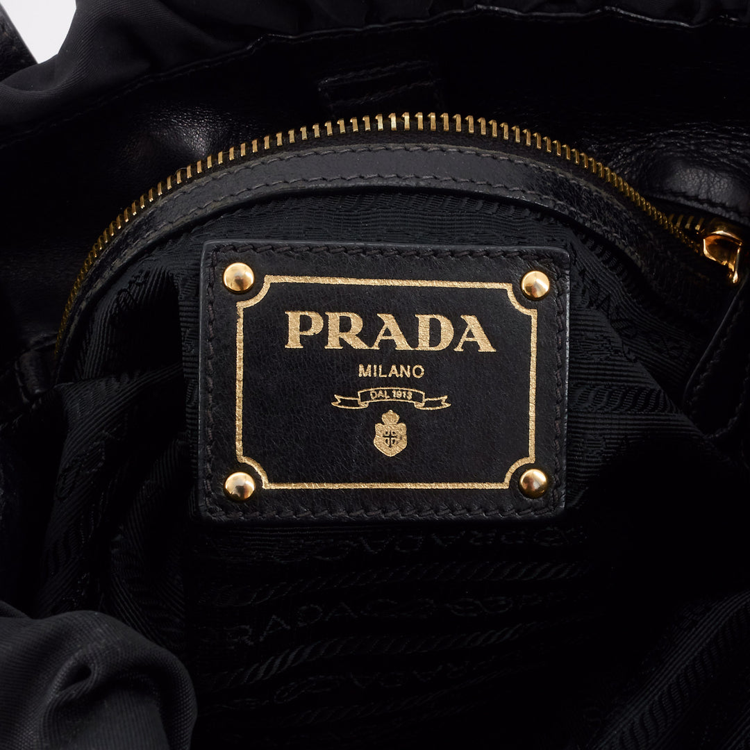 Tessuto Nylon Jacquard Tote Bag