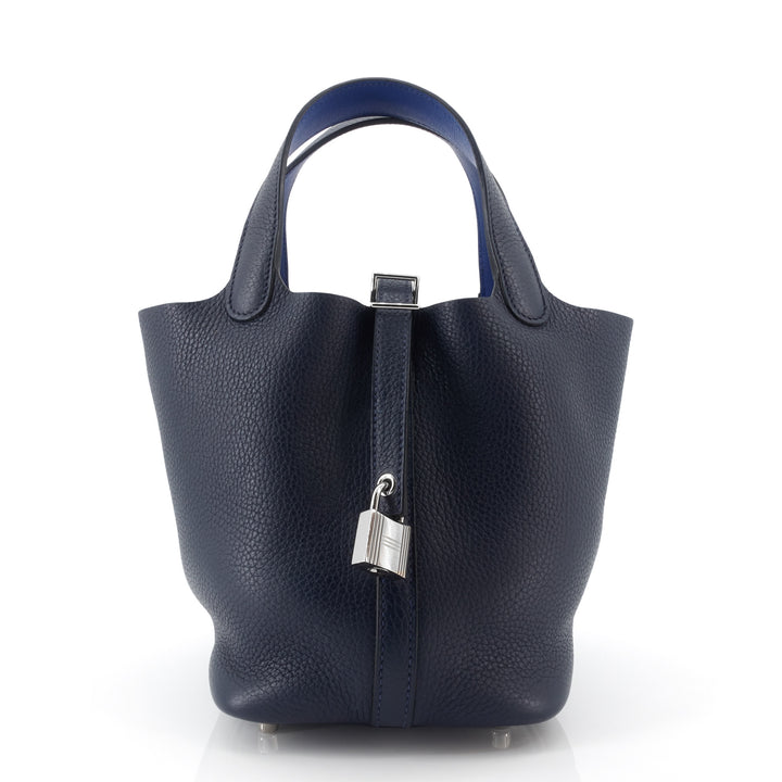 Picotin Lock 18 Taurillon Clemence Leather Bag