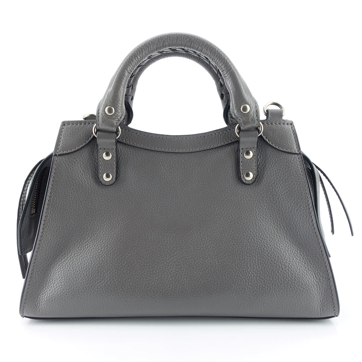 Neo Classic Mini Grained Calfskin Leather Bag