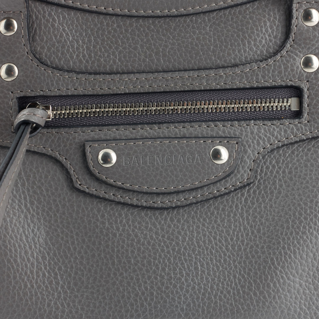 Neo Classic Mini Grained Calfskin Leather Bag