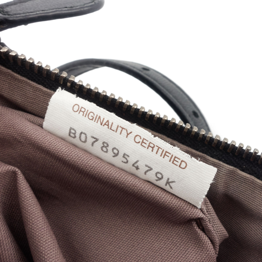 Saddle Zip Mini Intrecciato Nappa Leather Messenger Bag