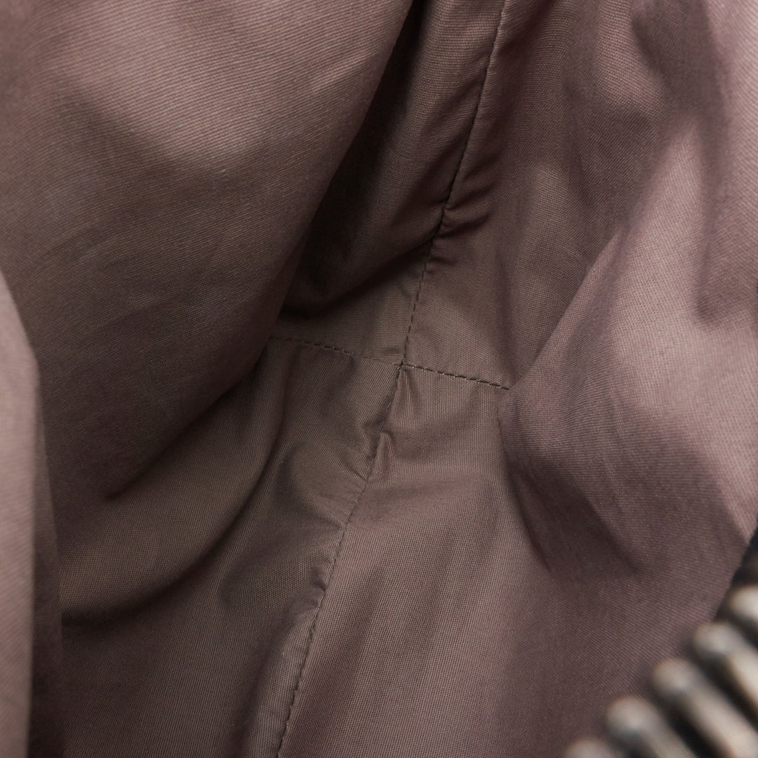 Saddle Zip Mini Intrecciato Nappa Leather Messenger Bag