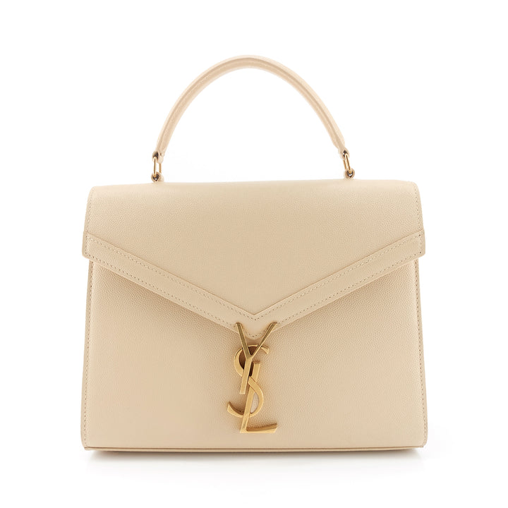 Cassandra Top Handle Medium Leather Bag