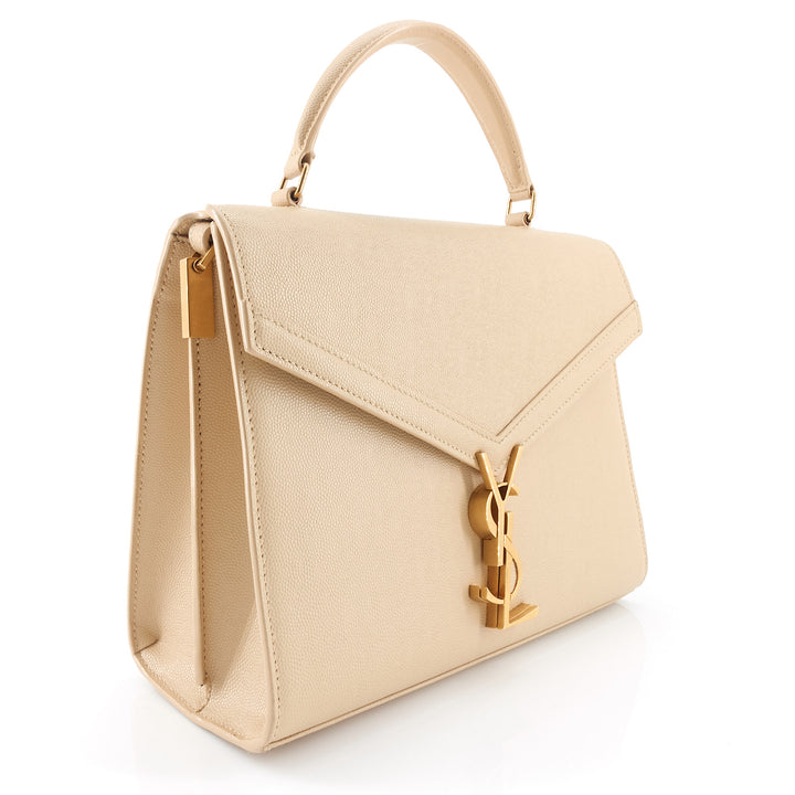Cassandra Top Handle Medium Leather Bag
