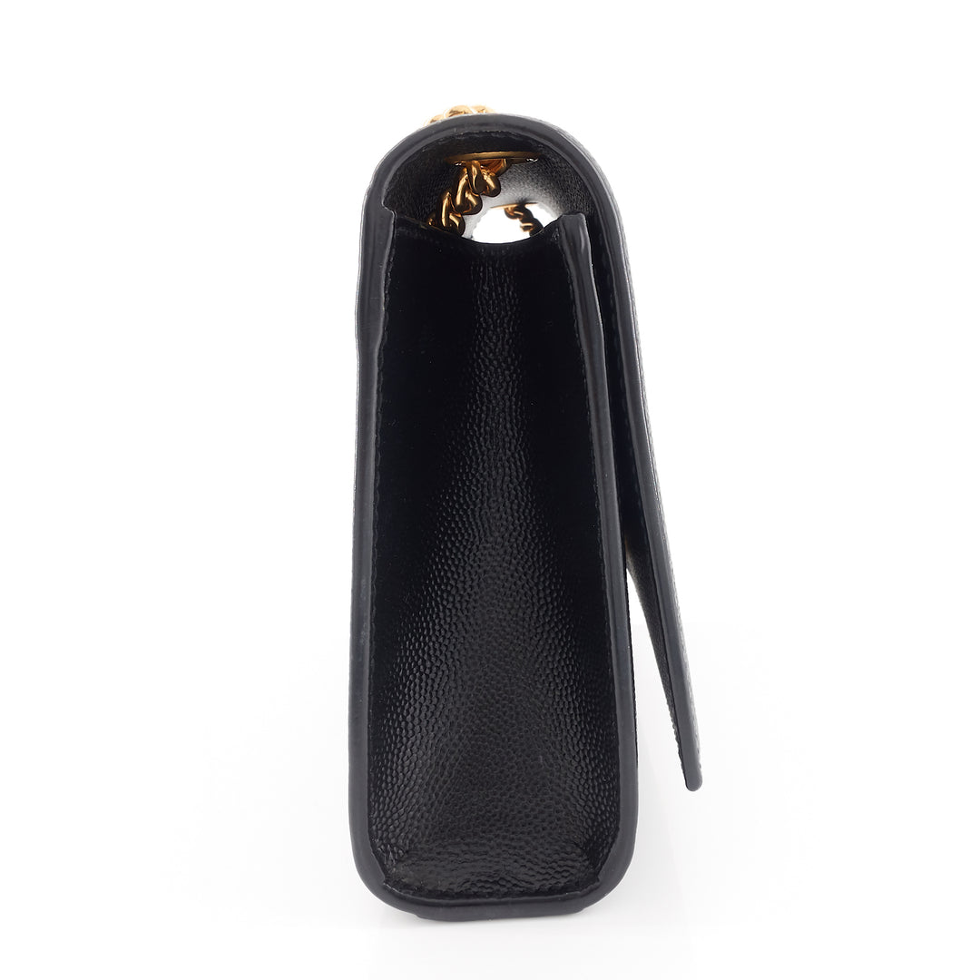 Kate Small Pebbled Leather Shoulder Bag