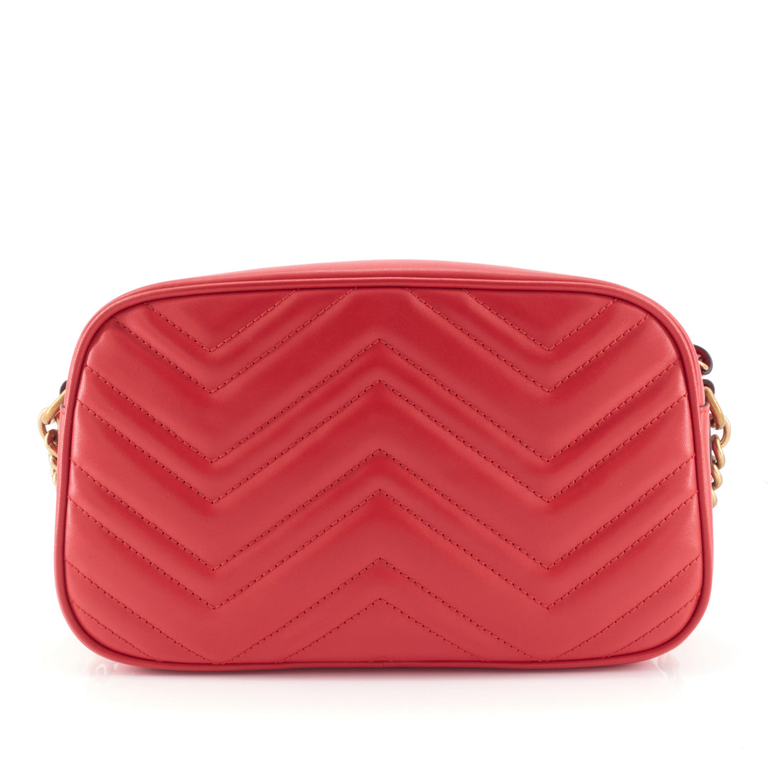 Marmont Small Calfskin Leather Shoulder Bag