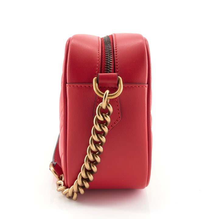 Marmont Small Calfskin Leather Shoulder Bag